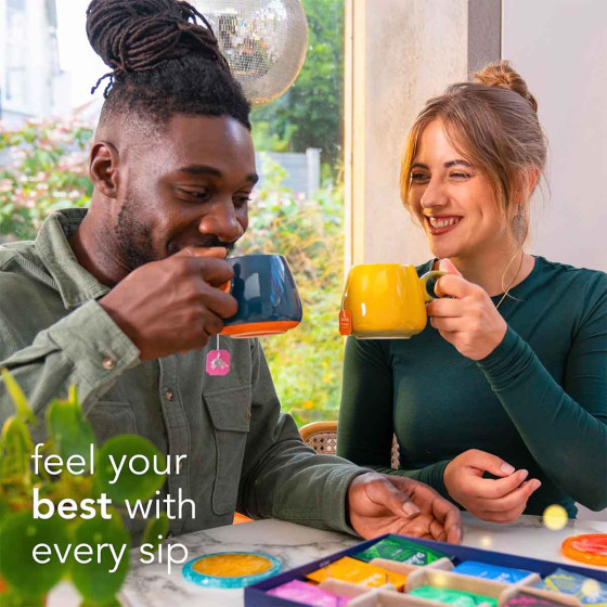 Écrin découverte Thés et Infusions Bio Pukka 6 variétés - 30 sachets