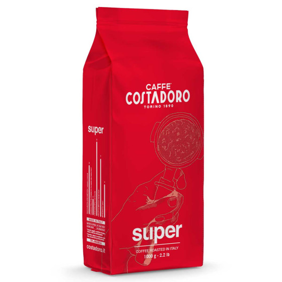 Café en Grains Costadoro Super Easy Coffee Deciso - 6 paquets - 6 Kg
