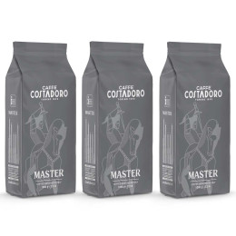 Café en Grains Costadoro Master Arabica - 3 paquets - 3 Kg