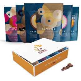 Coffret Découverte Café de Spécialité en Grains Bio Loutsa - 6 paquets