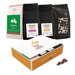 Coffret Découverte Café en Grains Top Ventes - 4 paquets