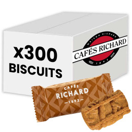 Speculoos Cafés Richard - 300 biscuits emballés individuellement