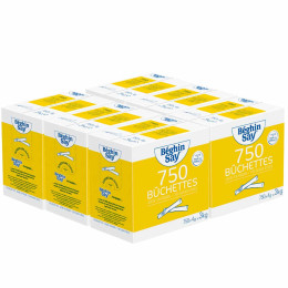 Sucre Blanc Béghin-Say - 6 cartons - 4500 bûchettes