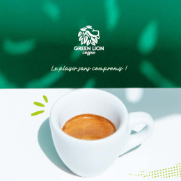 Capsule Nespresso Pro Compatible Café Bio Green Lion Coffee L'Original - 50 capsules