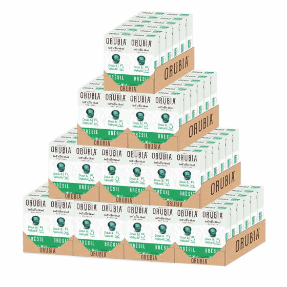Capsule Nespresso Compatible Café Orubia Brésil - 1200 capsules
