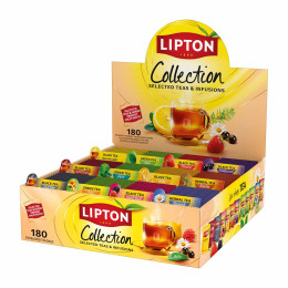 Coffret de Thés et Infusions Lipton 12 variétés - 180 sachets