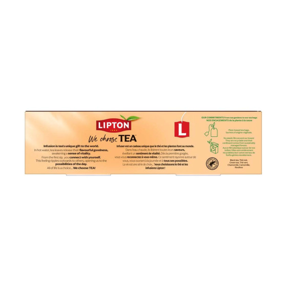 Coffret de Thés et Infusions Lipton 12 variétés - 3 coffrets - 540 sachets