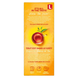 Thé Noir Lipton Citron - 25 sachets
