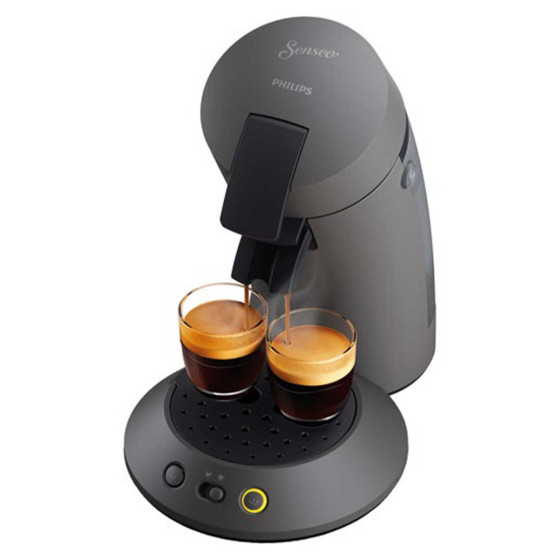 Machine à café Senseo Original Plus Booster d’arômes - Philips CSA210/51 Gris Cachemir