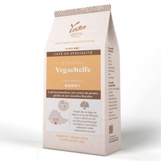 Café de Spécialité en Grains Café Voisin Ethiopie Yrgacheffe - 1 Kg