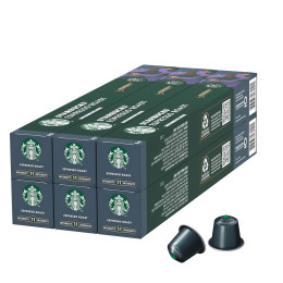 Capsule Starbucks ® by Nespresso ® Espresso Roast - 6 tubes - 60 capsules