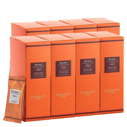 Rooibos aromatisé Dammann Frères Rooibos Citrus - 8 boites - 192 sachets enveloppés