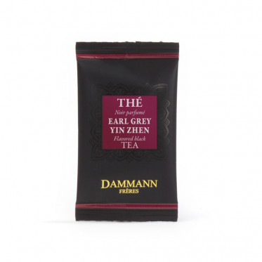 Thé Noir Dammann Frères Earl Grey Yin Zhen - 4 boites - 96 sachets Cristal