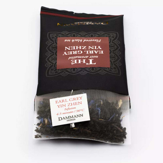 Thé Noir Dammann Frères Earl Grey Yin Zhen - 8 boites - 192 sachets enveloppés