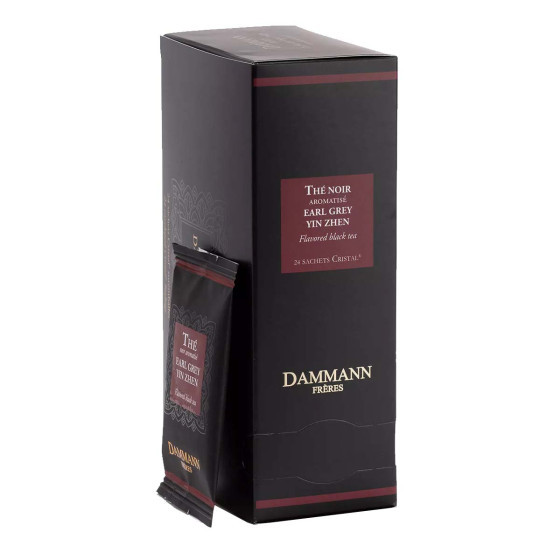 Thé Noir Dammann Frères Earl Grey Yin Zhen - 8 boites - 192 sachets enveloppés