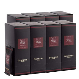 Thé Noir aromatisé Dammann Frères Earl Grey Yin Zhen - 4 boites - 96 sachets enveloppés