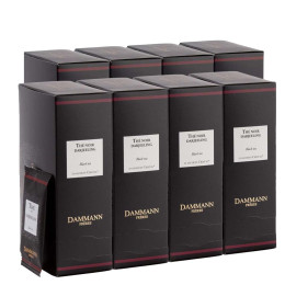 Thé Noir Dammann Frères Darjeeling - 8 boites - 192 sachets enveloppés