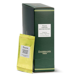 Infusion Dammann Frères Tisane Verveine Menthe Poivrée - 8 boites - 192 sachets enveloppés