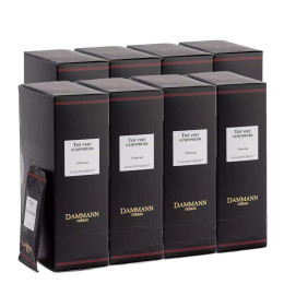 Thé Vert Dammann Frères Gunpowder - 8 boites - 192 sachets enveloppés