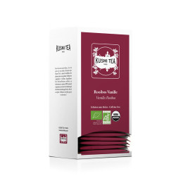 Rooibos Vanille Bio Kusmi Tea - 12 boites - 300 sachets enveloppés