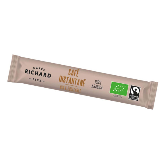 Cafés Richard café instantané 100% Arabica - 200 sticks