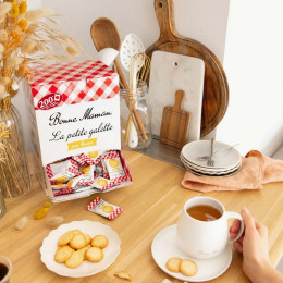 Bonne Maman Petites Galettes Pur Beurre - Lot de 3 Boites soit 600 galettes