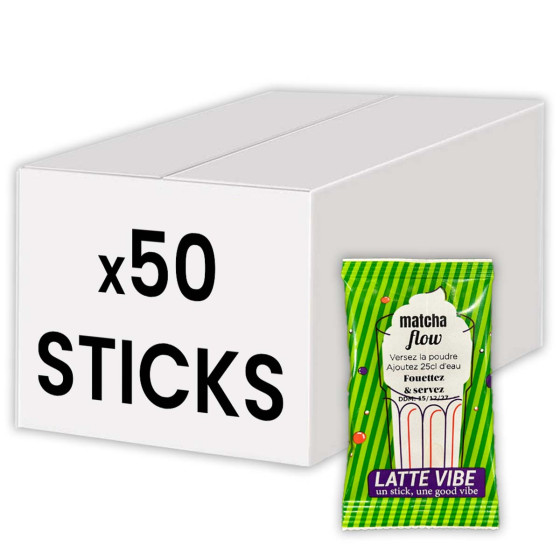 Matcha Latte Vibe - 50 dosettes individuelles