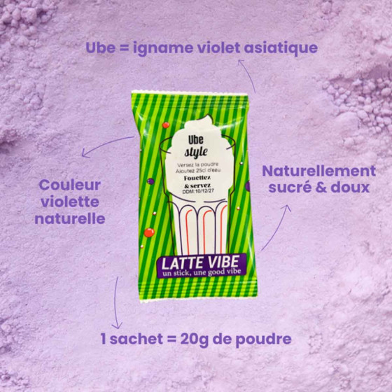 Ube Latte Vibe - 50 dosettes individuelles