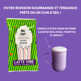 Ube Latte Vibe - 50 dosettes individuelles