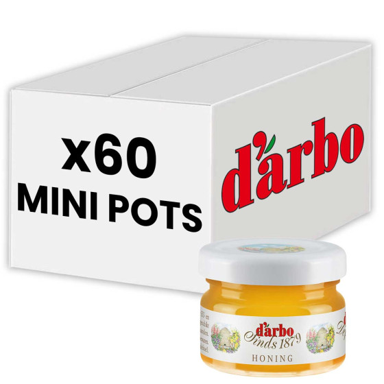 petit pot de miel - Darbo pot en verre