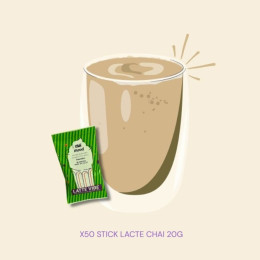 Chai Latte Vibe - 50 dosettes individuelles