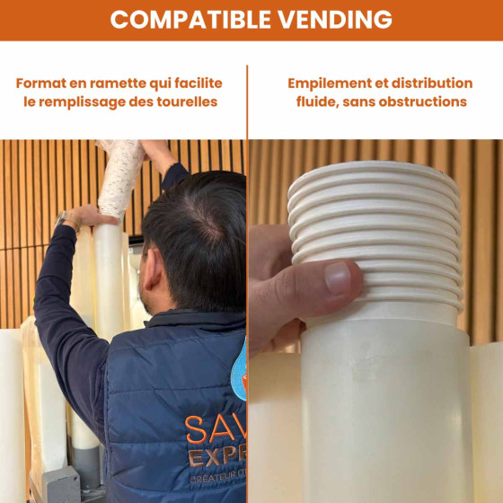 Gobelet carton 15 cl (6oz) Blanc - 27000 gobelets