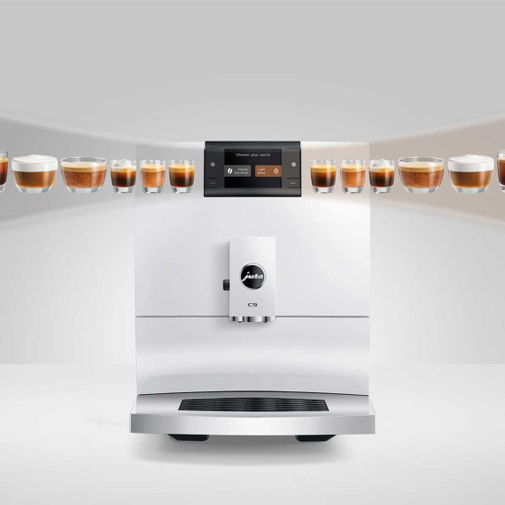 Jura C9 Piano White (EA)