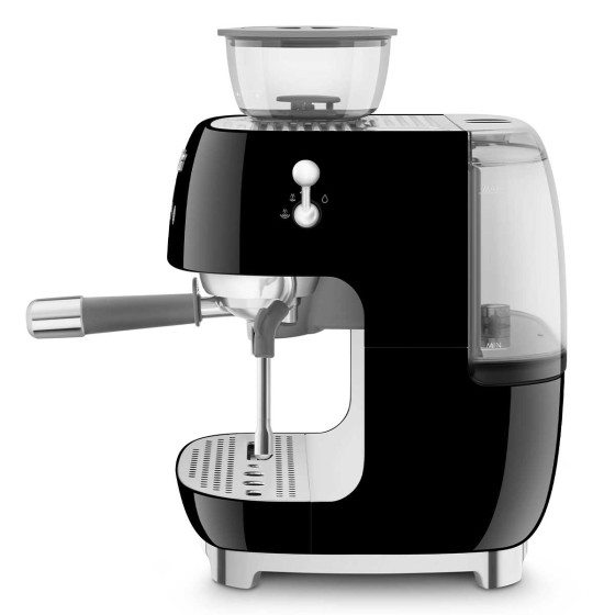 SMEG Machine expresso Noir - EGF03BLEU