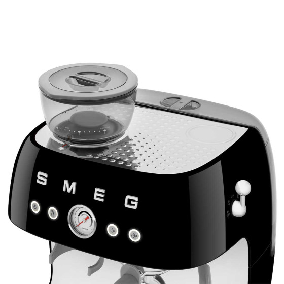 SMEG Machine expresso Noir - EGF03BLEU