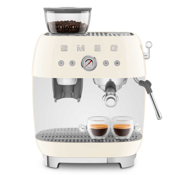SMEG Machine expresso Blanc - EGF03CREU