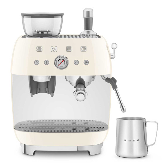 SMEG Machine expresso Blanc - EGF03CREU