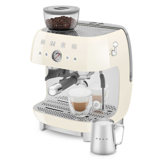 SMEG Machine expresso Blanc - EGF03CREU