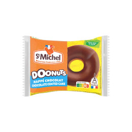 Doonuts St Michel Nappé Chocolat - 50 doonuts emballés individuellement