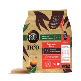Dosettes Nescafé Dolce Gusto NEO Espresso Barista - 1 boîte - 12 dosettes