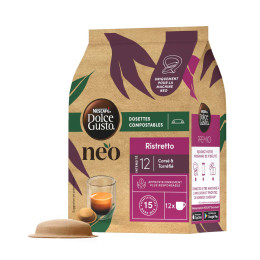 Dosettes Nescafé Dolce Gusto NEO Ristretto - 1 boîte - 12 dosettes