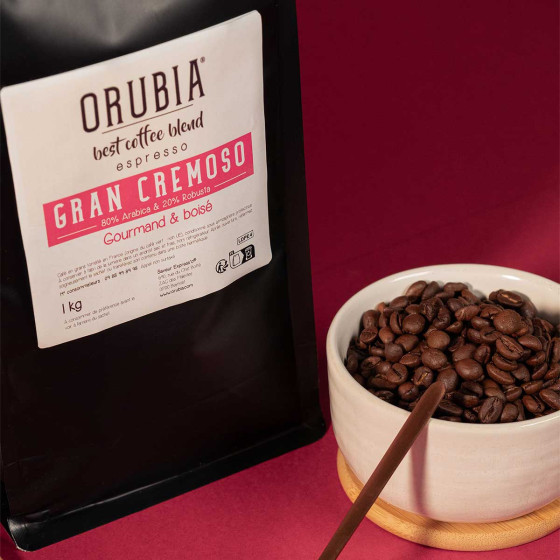 Café en Grains Orubia Gran Cremoso - 1 Kg