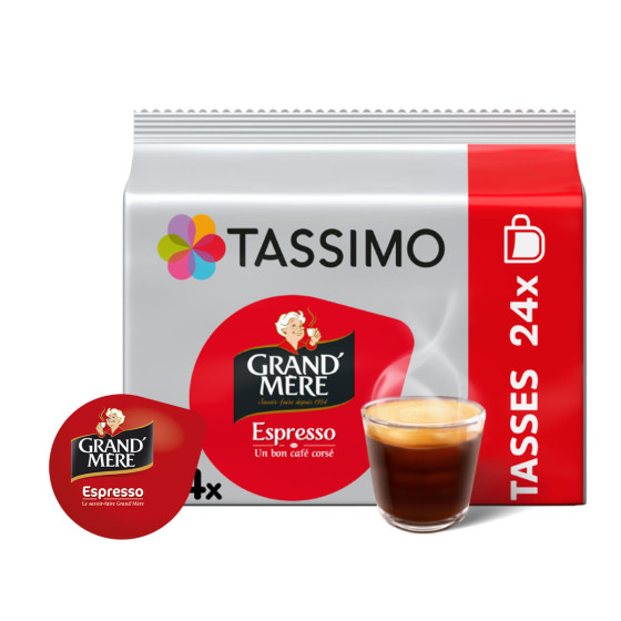 Dosette Tassimo Café Grand'Mère Espresso - 24 dosettes