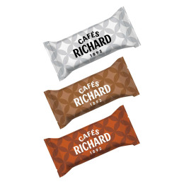 Chocolat Cafés Richard Perles Assorties - 500 chocolats emballés individuellement