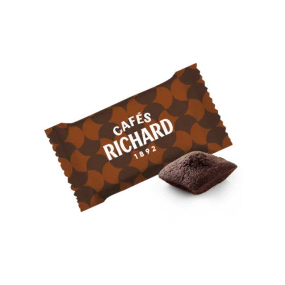 Mini Brownies Cafés Richard au Chocolat - 200 brownies emballés individuellement