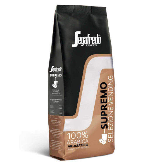 Café en Grains Segafredo Selezione Supremo Vending - 6 paquets - 6 Kg