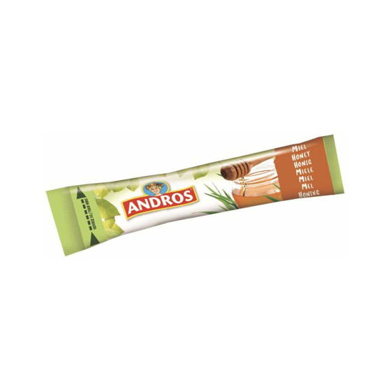 Miel Liquide Andros 20 gr - Carton de 100 sticks