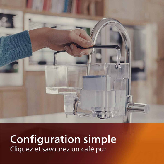 Filtre à Eau PHILIPS CA6903/10 Aquaclean et SAECO - 1 cartouche filtrante