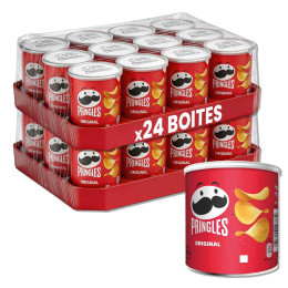 Pringles Original 40g - 2 cartons - 24 boîtes