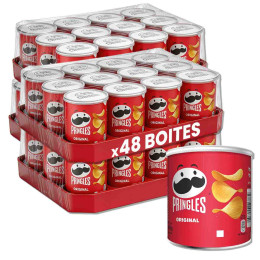 Pringles Original 40g - 4 cartons - 48 boîtes